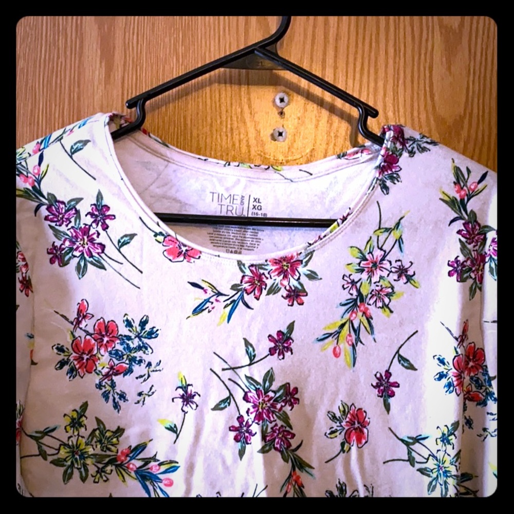 Flower Pattern Top